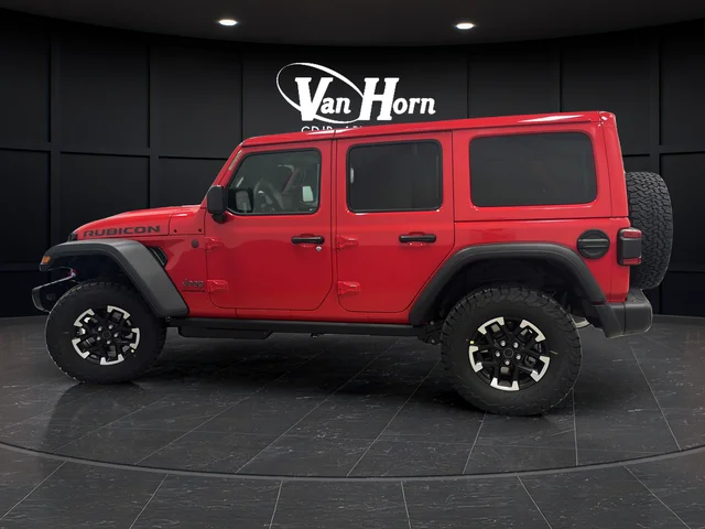 New 2026 Firecracker Red Clear-Coat Exterior Paint Jeep Rubicon image 6