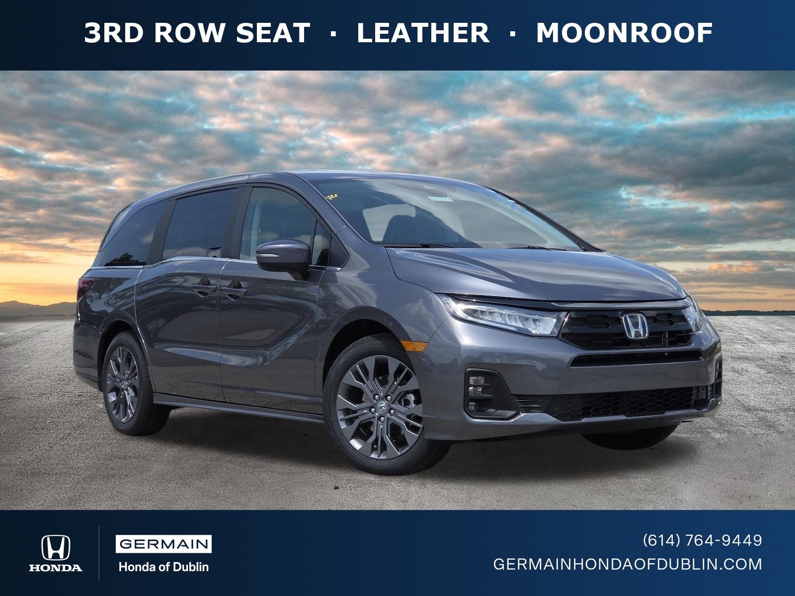 New 2026 Modern Steel Metallic Honda Touring image 1