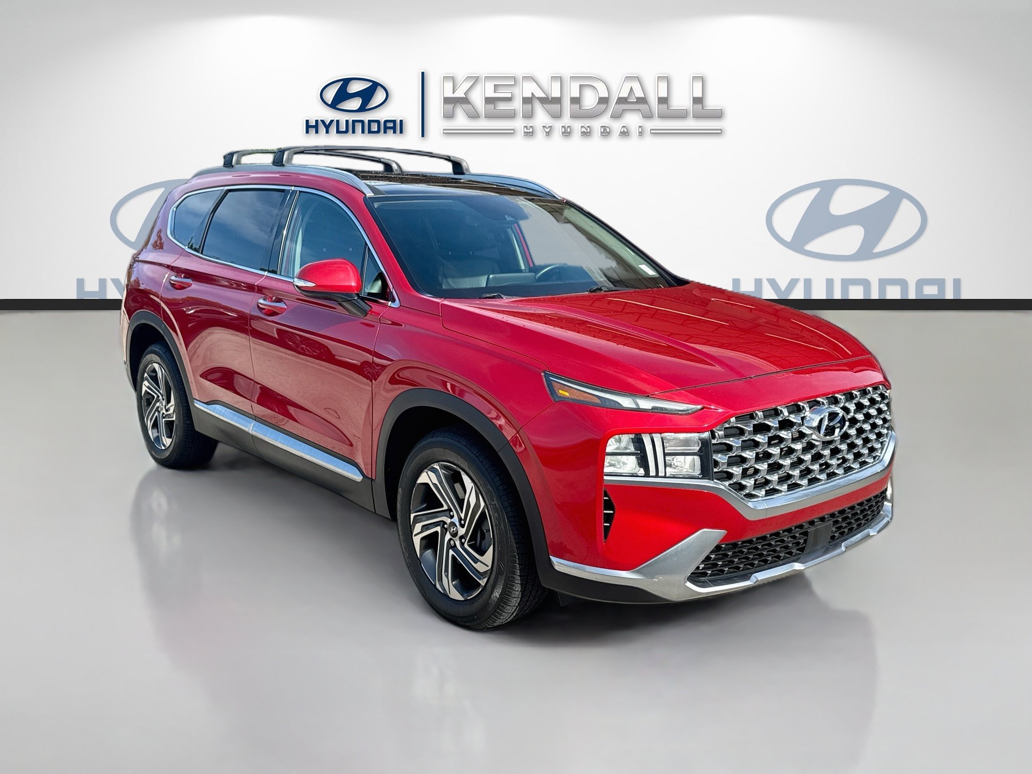 Used 2021 Calypso Red Hyundai SEL image 1