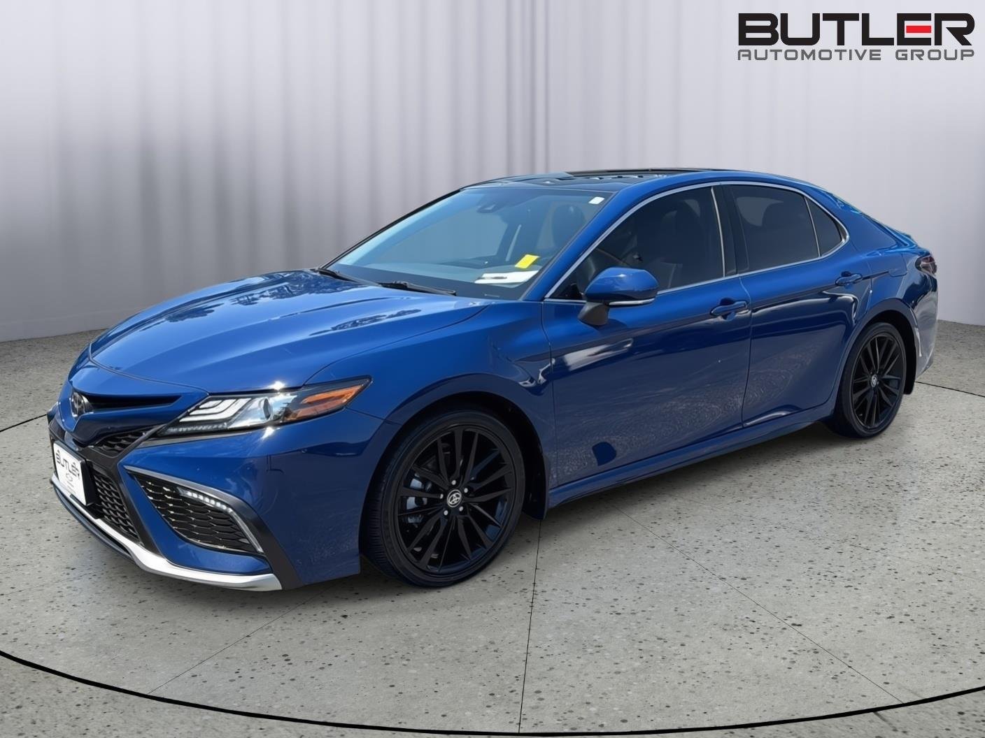 Used 2024 Reservoir Blue Toyota XSE image 2