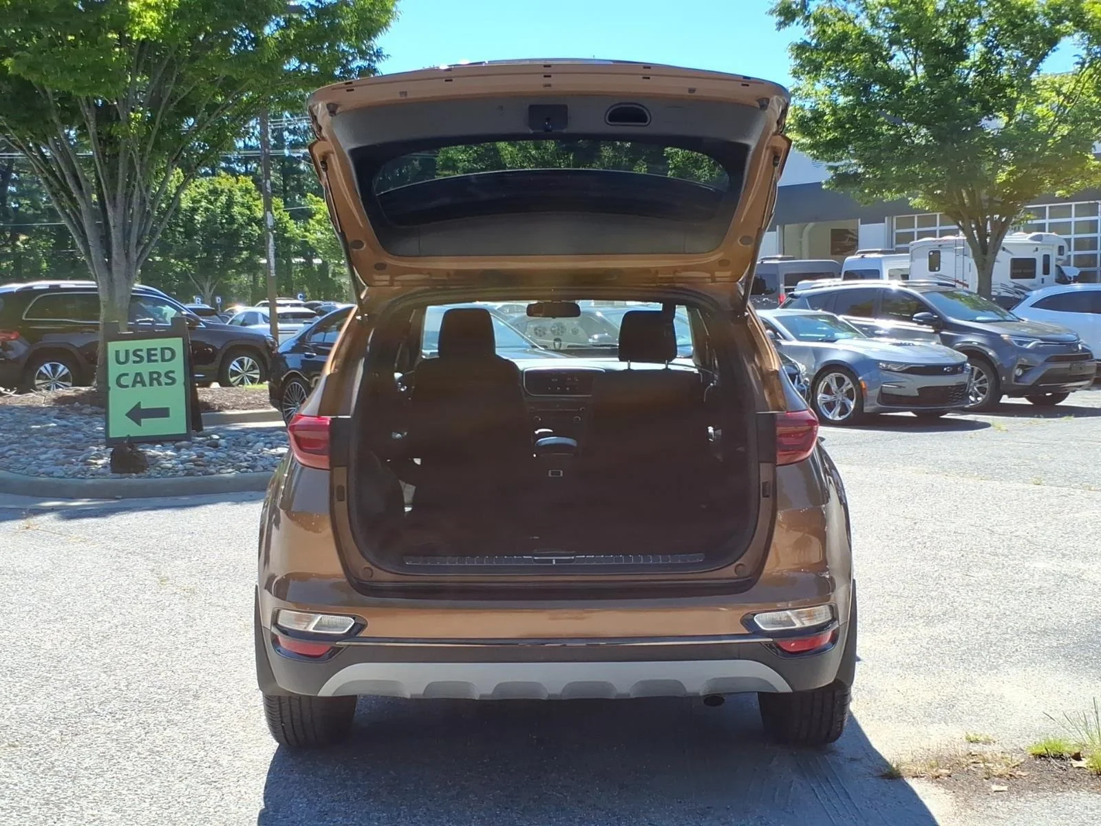 Used 2020 Burnished Copper Kia S image 31