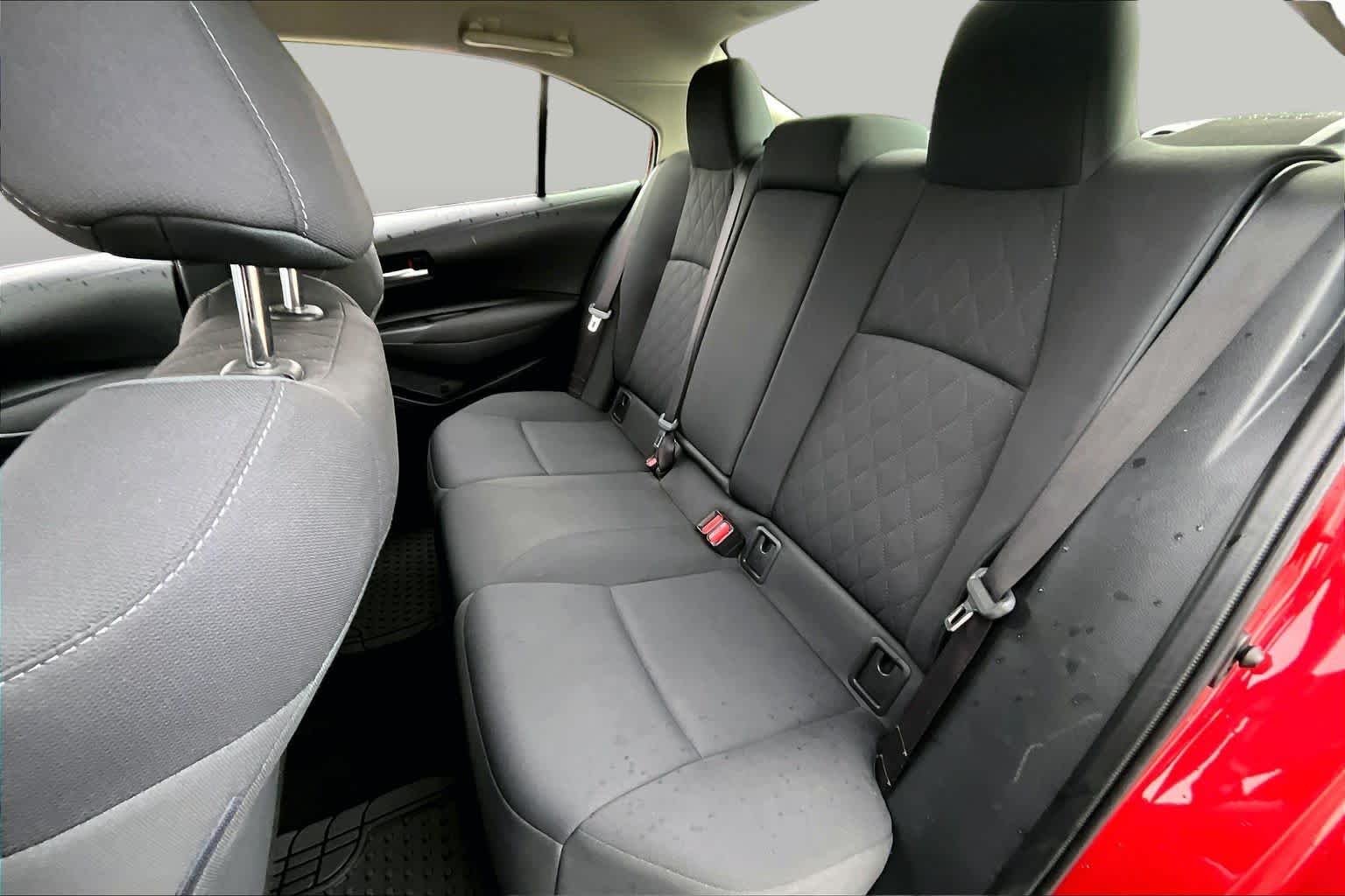 Used 2020 Barcelona Red Metallic Toyota LE image 20