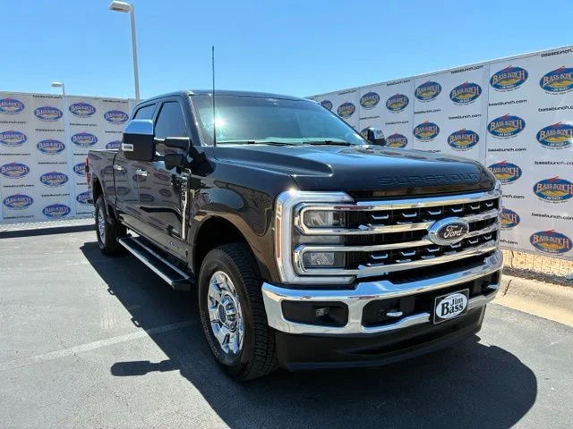 Certified Used 2024 Black Metallic Ford Lariat image 2