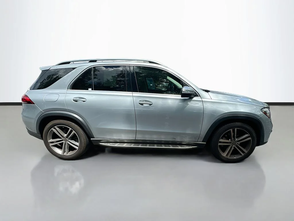 Certified Used 2022 Cirrus Silver Metallic Mercedes-Benz GLE 350 image 4