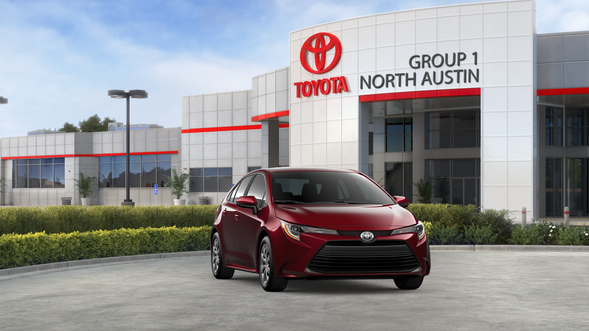 New 2026 Ruby Flare Pearl Toyota LE image 16
