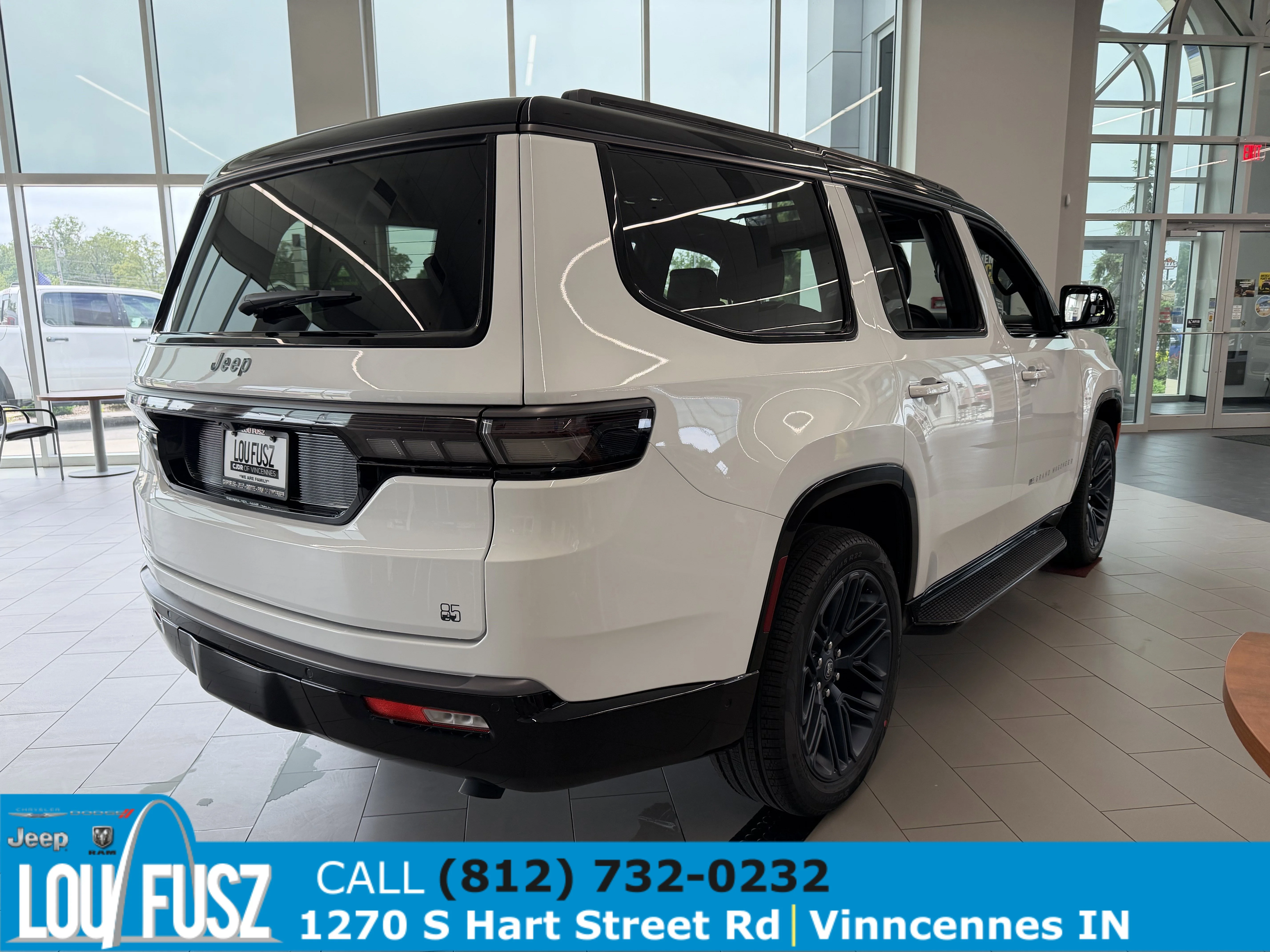 New 2026 Bright White Clear-Coat Exterior Paint Jeep 85th Anniversary image 7