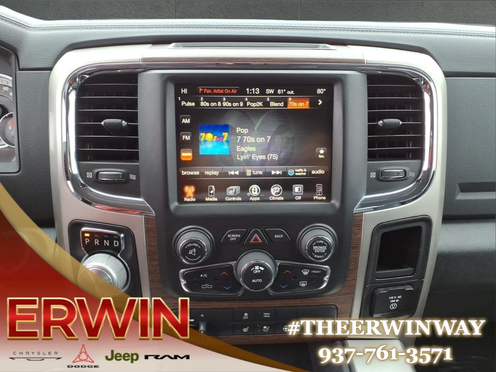 Used 2016 Blue Streak Pearl Coat RAM Laramie image 20