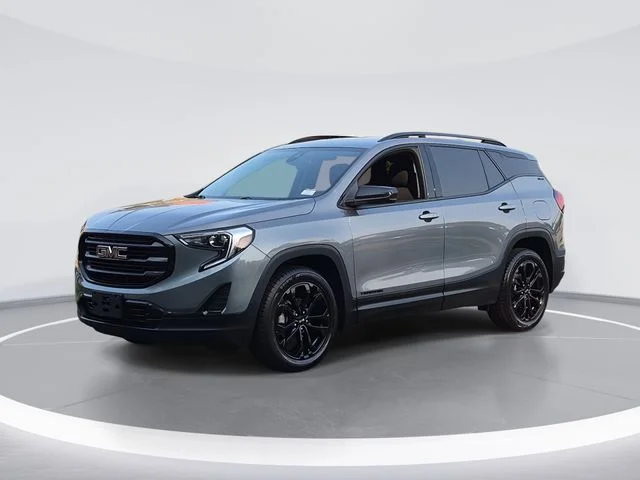 Used 2021 Gray GMC SLE image 1