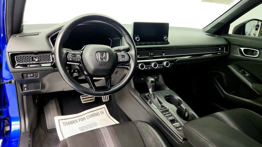 Used 2022 Aegean Blue Metallic Honda Sport CVT image 10