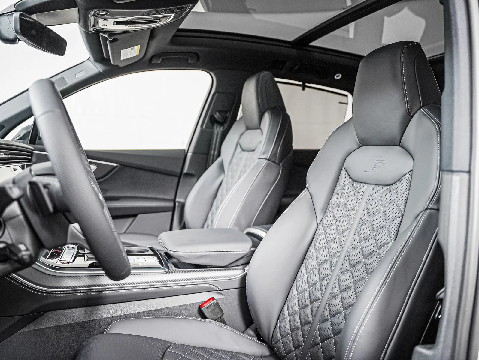 New 2026 Glacier White Metallic Audi Premium Plus image 11