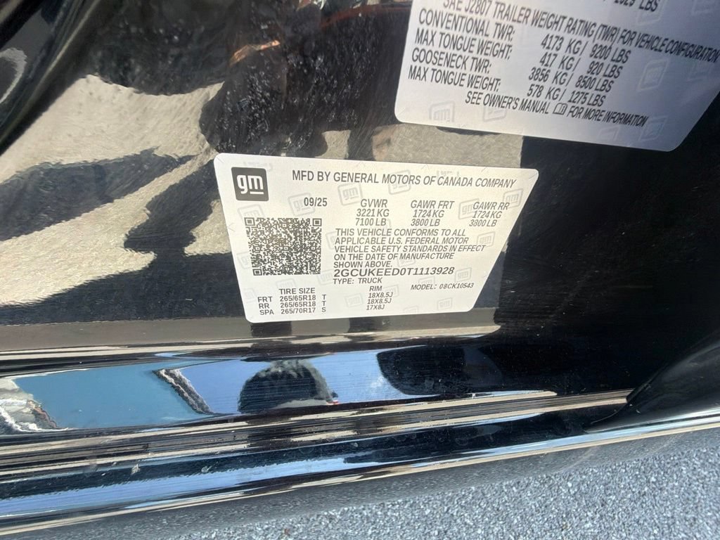 Used 2026 Black Chevrolet RST image 50