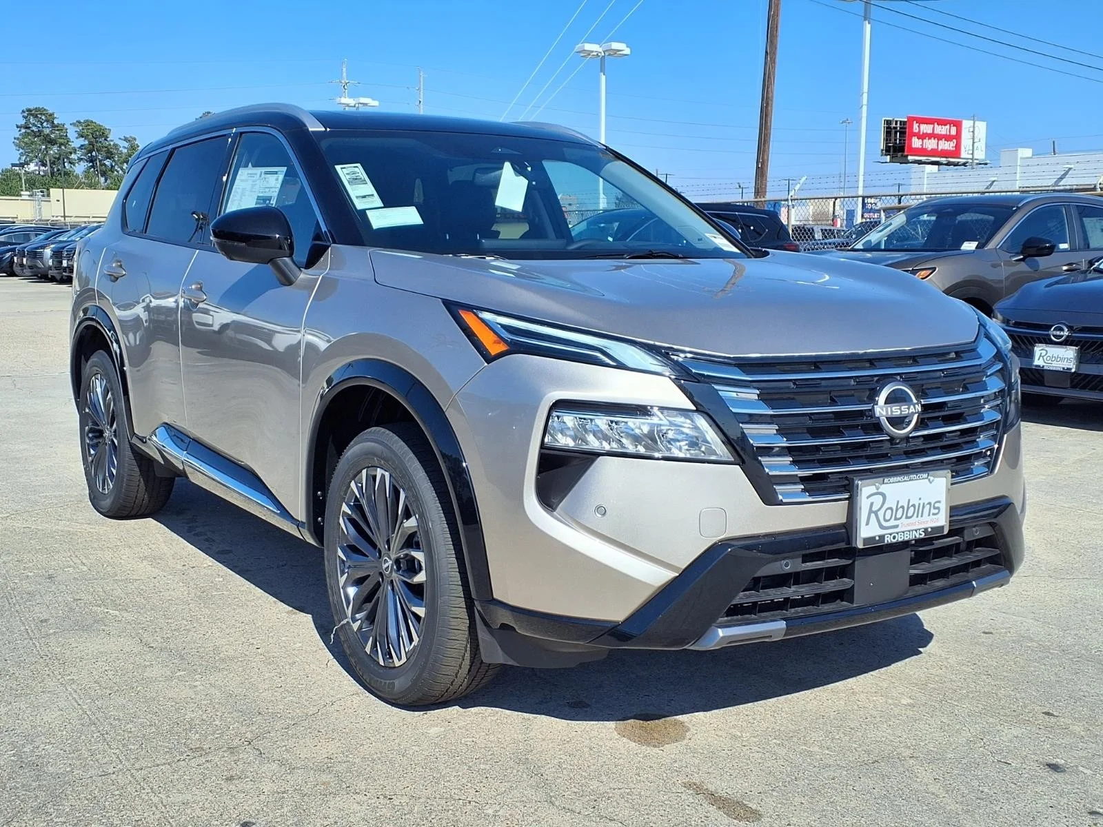 2026 Nissan Rogue Platinum Silver at Robbins Nissan