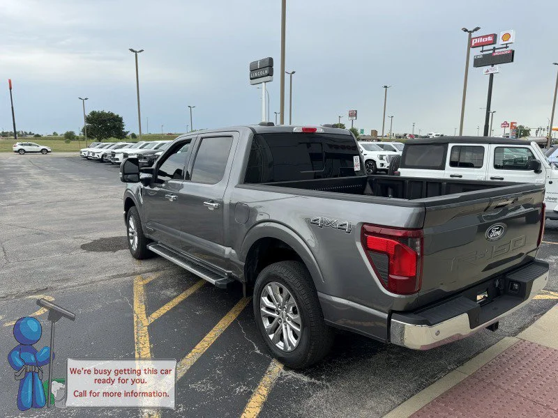 Used 2024 Carbonized Gray Metallic Ford XLT image 3
