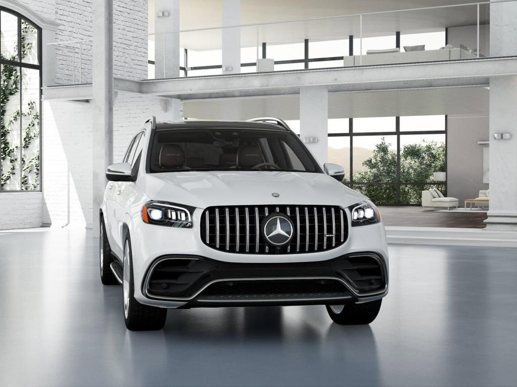 New 2026 MANUFAKTUR Moonlight White Metallic Mercedes-Benz AMG® GLS 63 4MATIC+ SUV image 50