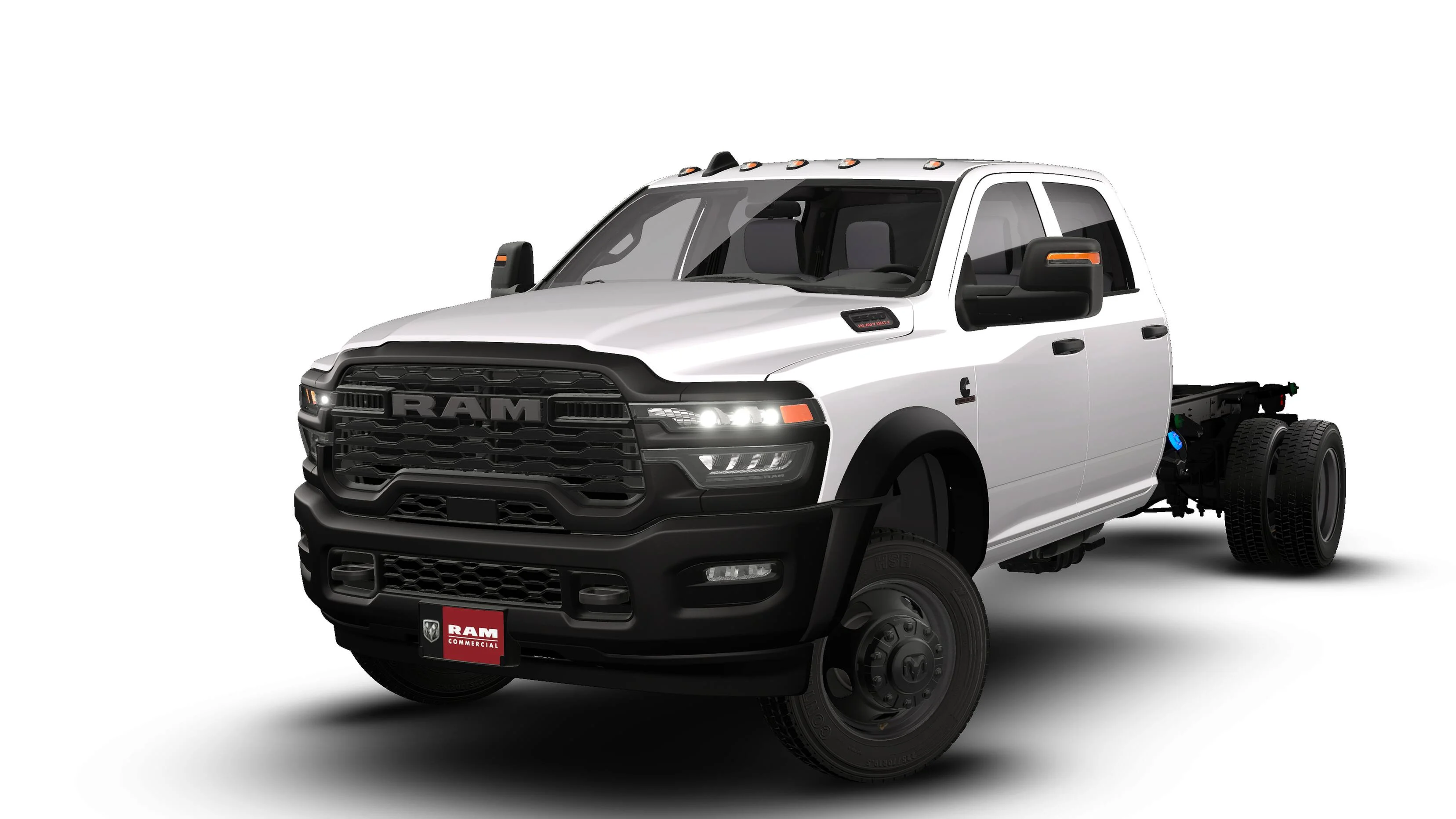 New 2026 Bright White Clear-Coat Exterior Paint RAM TRADESMAN image 13