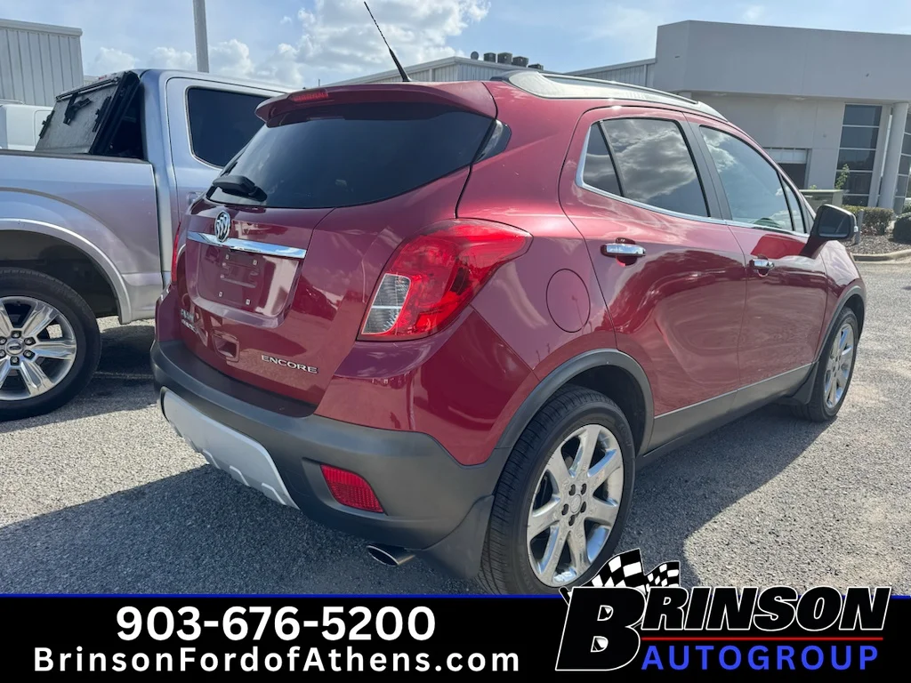 Used 2014 Ruby Red Metallic Buick Leather image 4