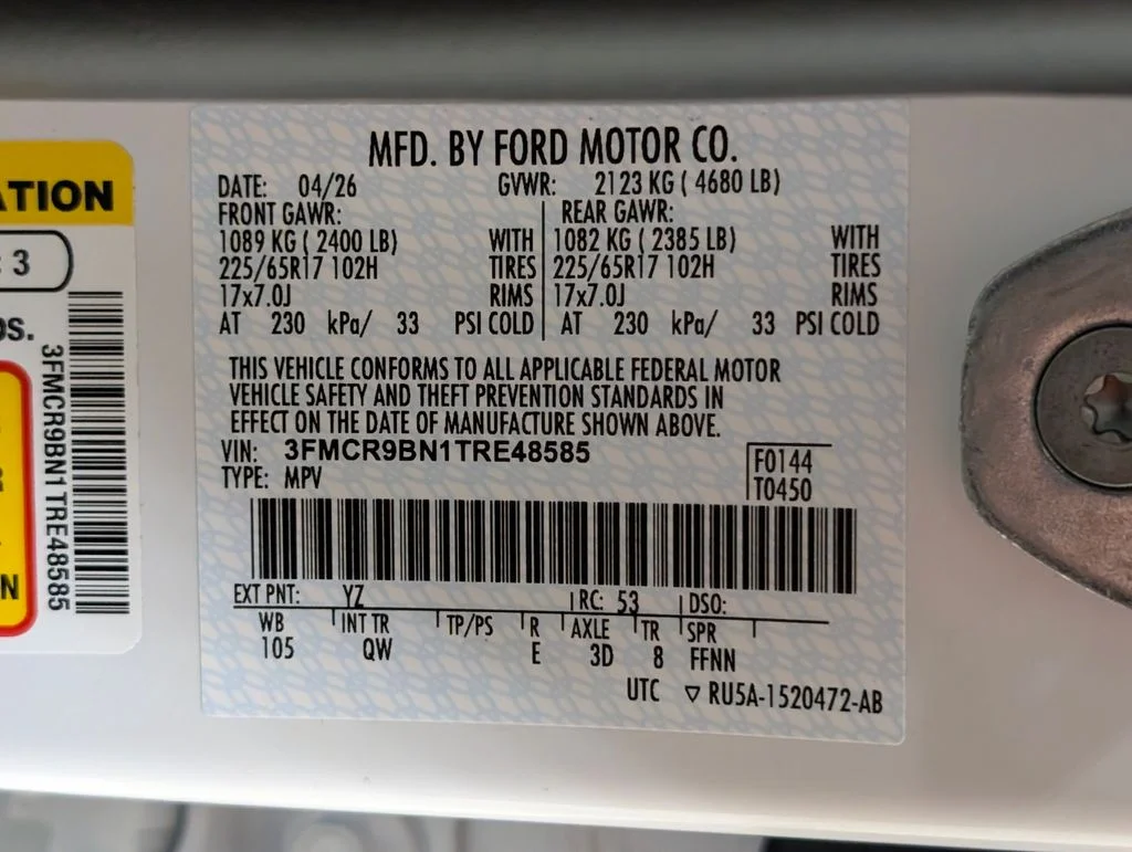 New 2026 Oxford White Ford Big Bend® image 23