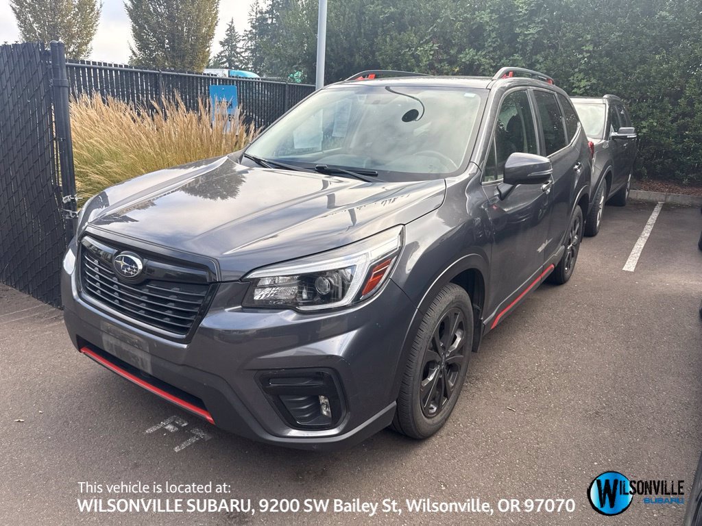 Used 2021 Gray Subaru Sport image 1