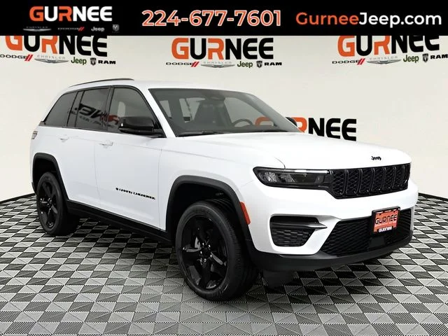 New 2025 Bright White Clear-Coat Exterior Paint Jeep Altitude X image 1