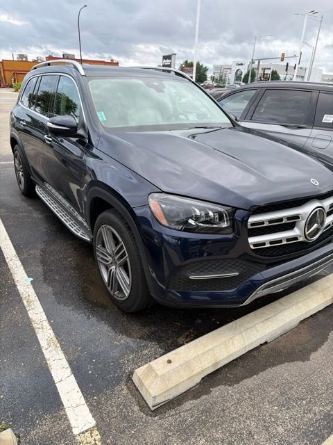 Used 2022 Blue Mercedes-Benz GLS 450 image 1