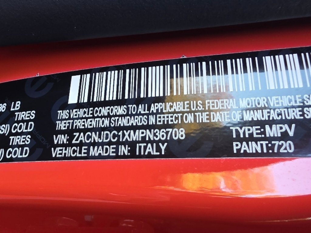 Used 2021 Omaha Orange Clear Coat Jeep Trailhawk image 37