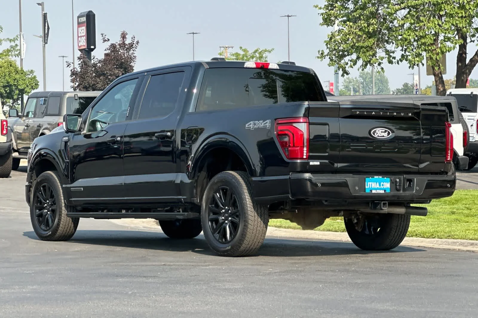 Certified Used 2024 Agate Black Metallic Ford Platinum image 6