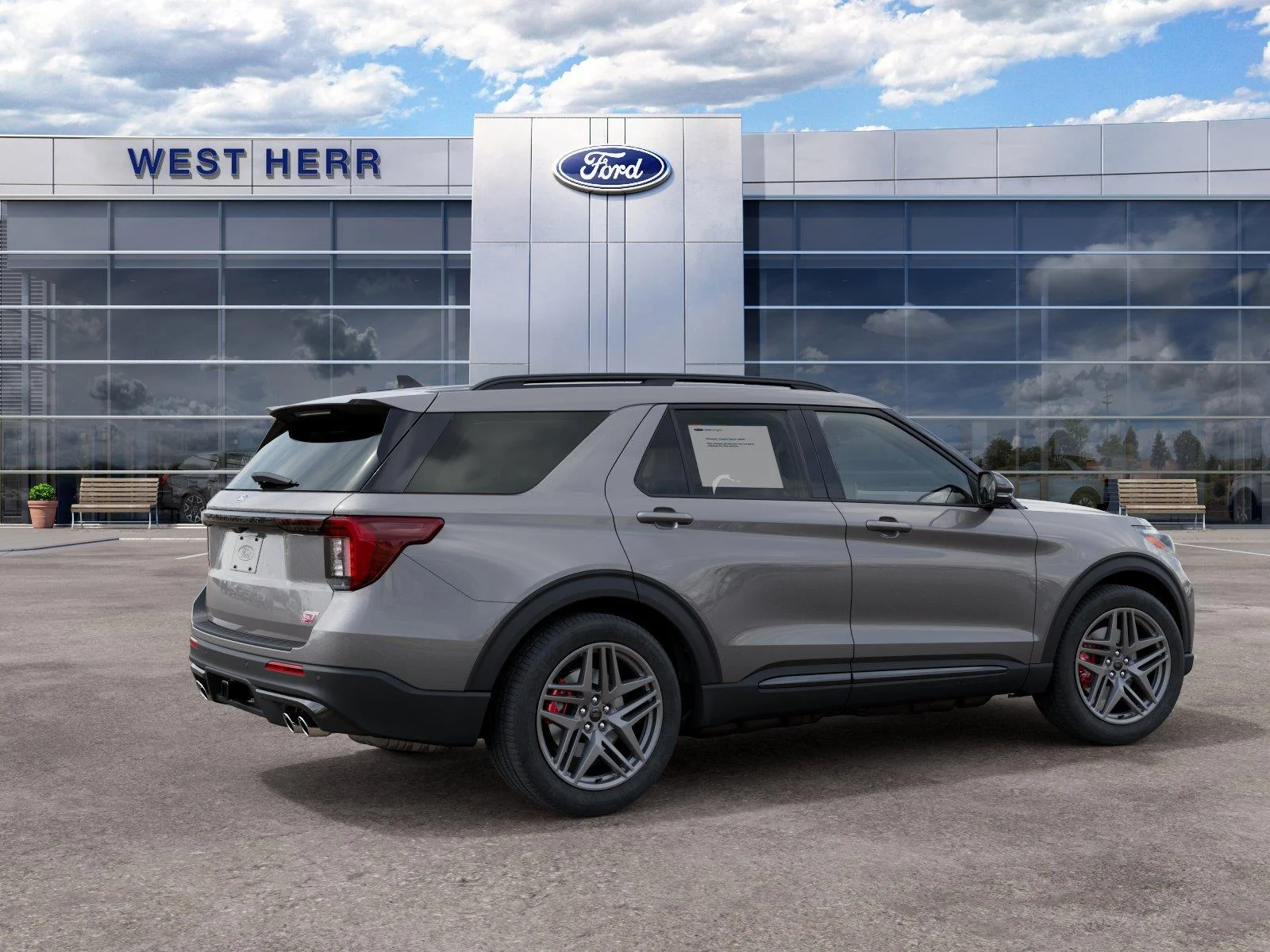 New 2027 Carbonized Gray Metallic Ford ST image 6