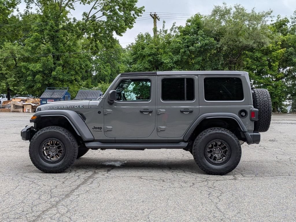 Used 2022 Gray Jeep Unlimited High Tide image 9