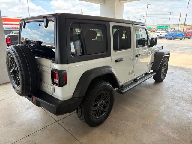 Used 2024 White Jeep Sport S image 6