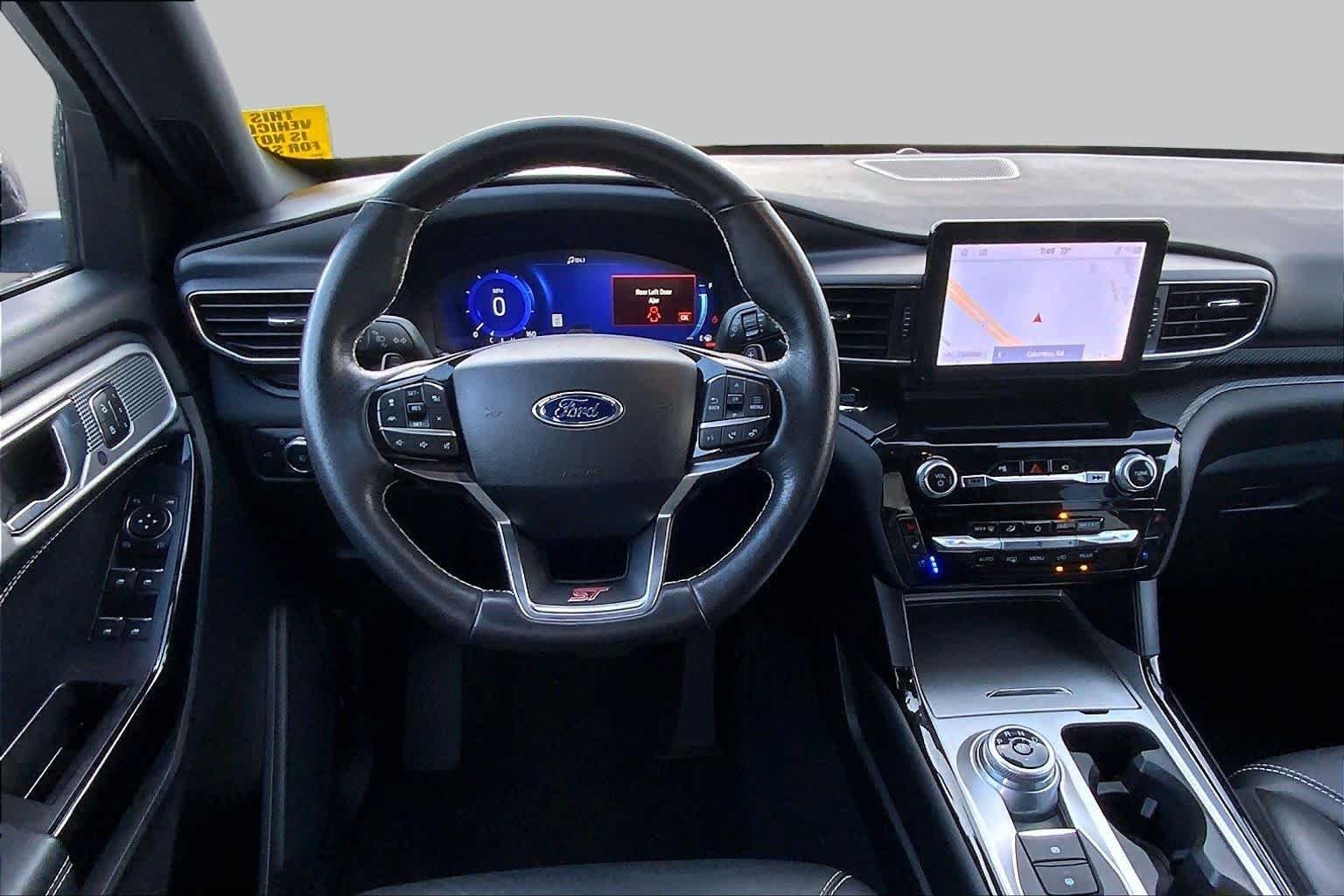 Used 2022 Star White Metallic Tri-Coat Ford ST image 6