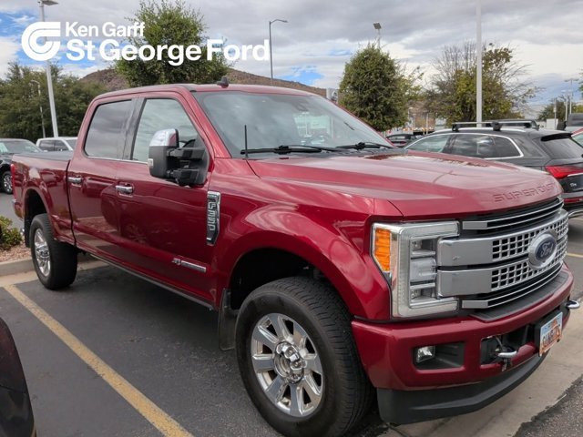 Used 2019 Ruby Red Metallic Tinted Clearcoat Ford Platinum image 3