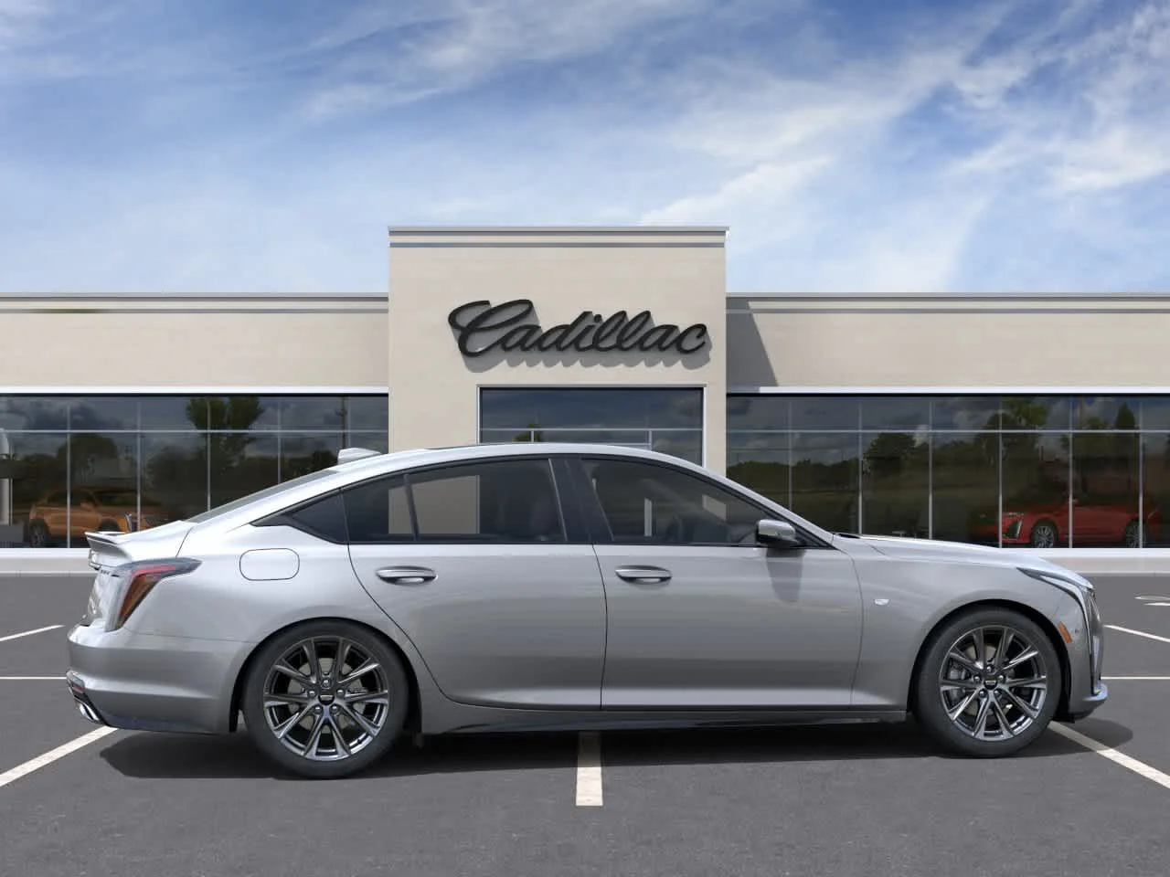 New 2026 Argent Silver Metallic Cadillac Sport image 5