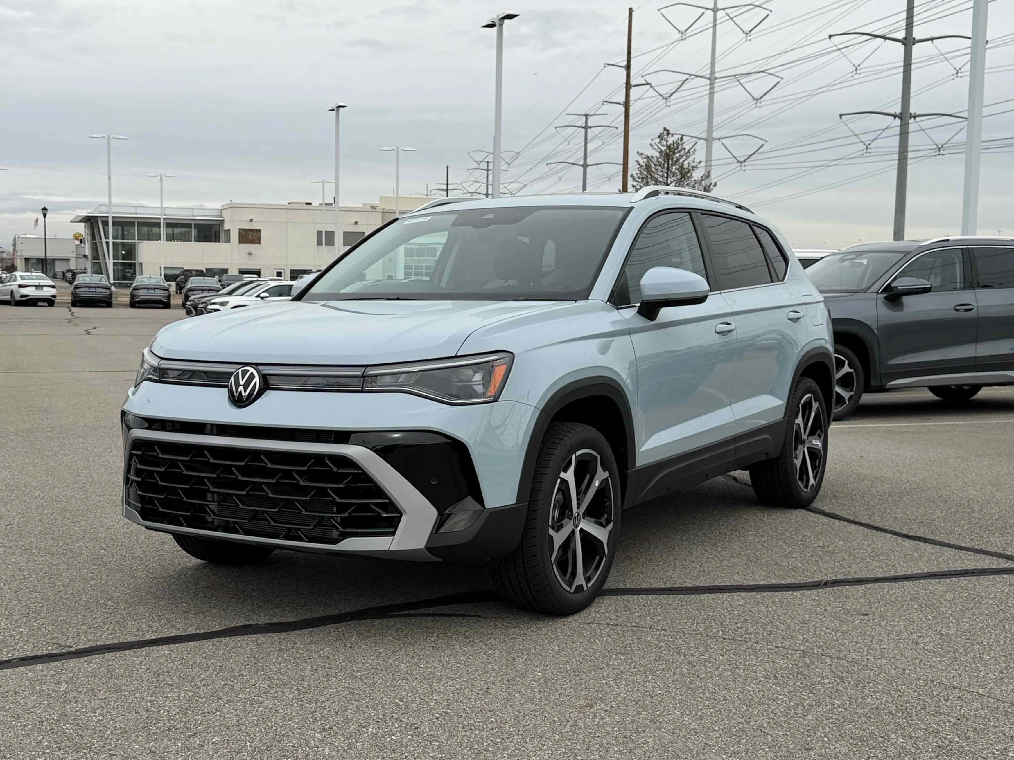 New 2026 Gray Volkswagen SEL image 1