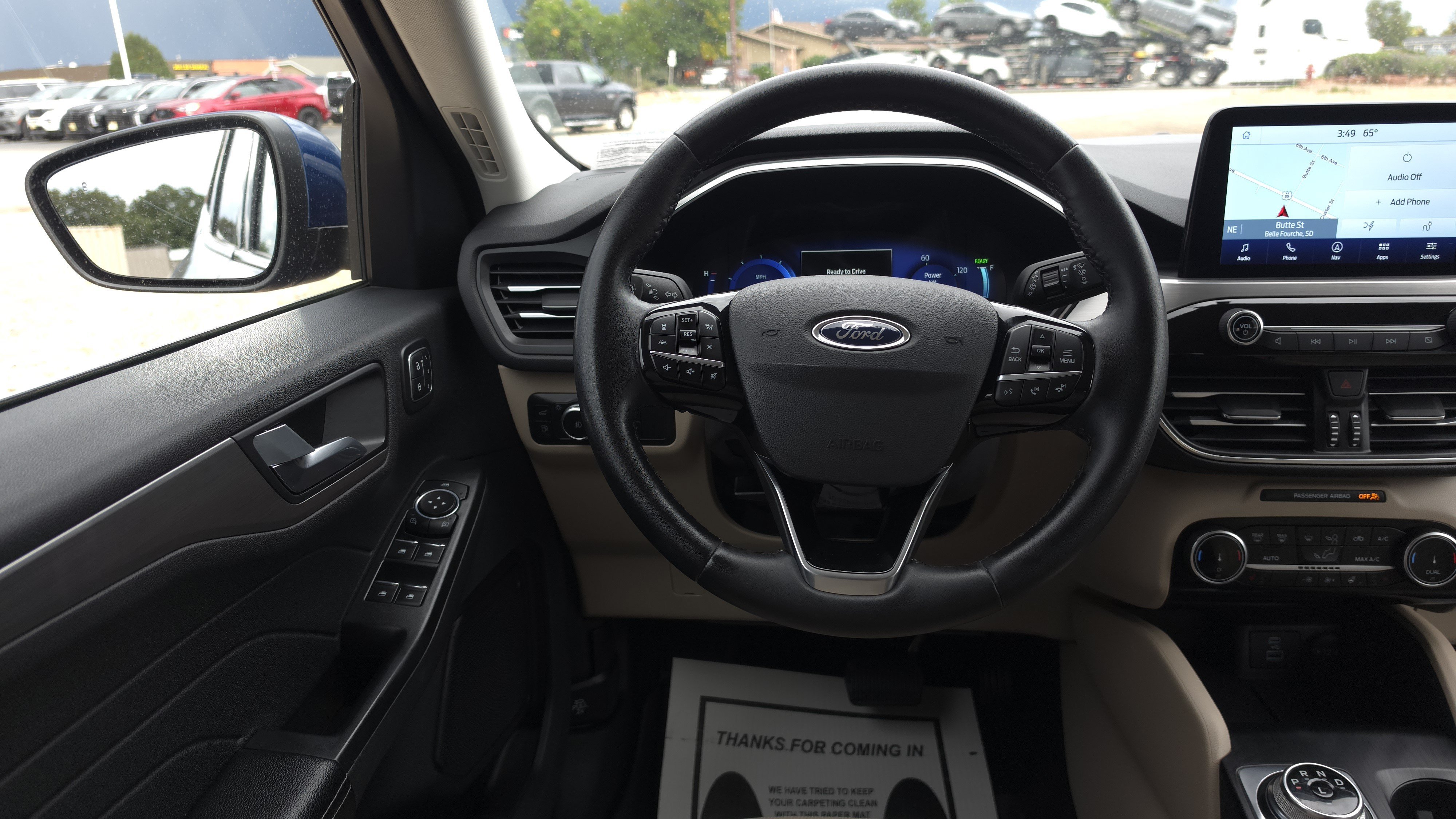 Used 2022 Blue Ford Titanium Plug-In Hybrid image 18