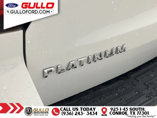 Certified Used 2023 White Metallic Ford Platinum image 32