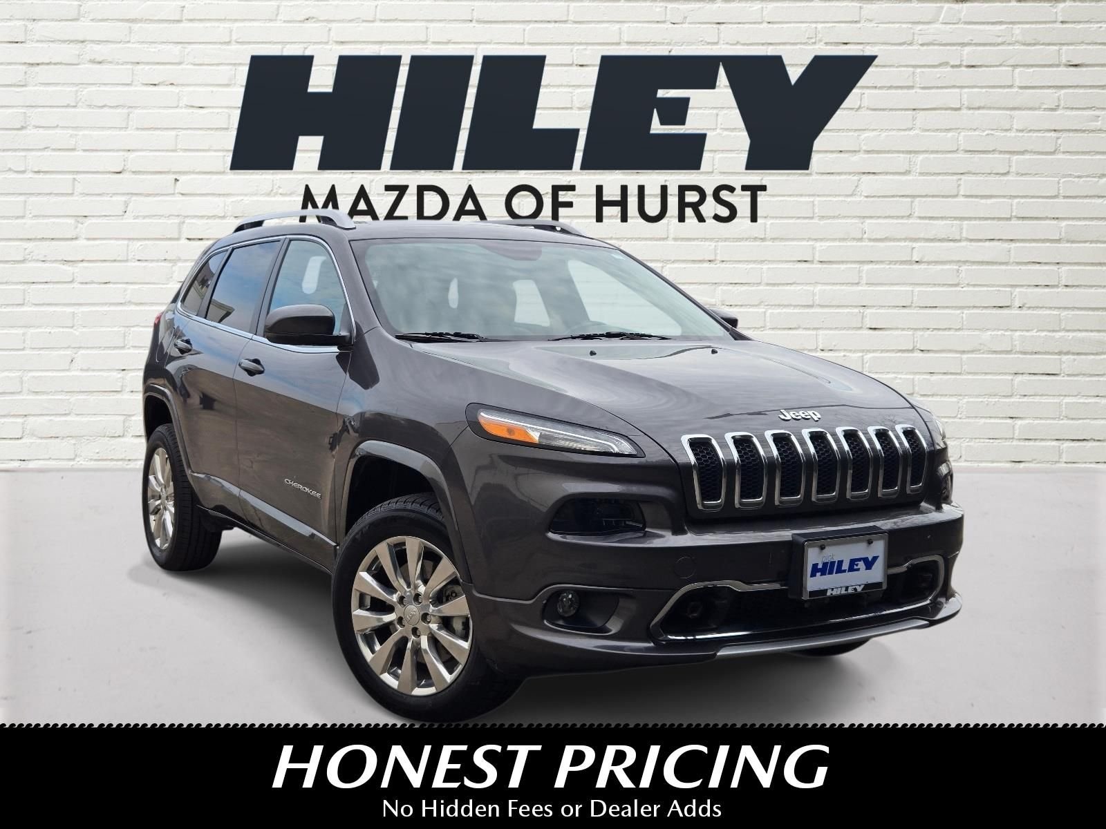 Gray (Granite Crystal Metallic Clearcoat) 2018 Jeep Cherokee Overland 4WD SUV / Crossover Four-Wheel Drive 9-Speed Automatic