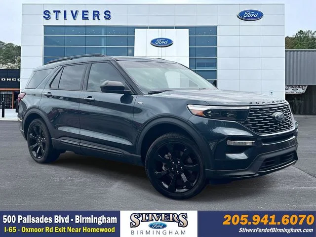 Certified Used 2023 Blue Ford ST-Line image 1