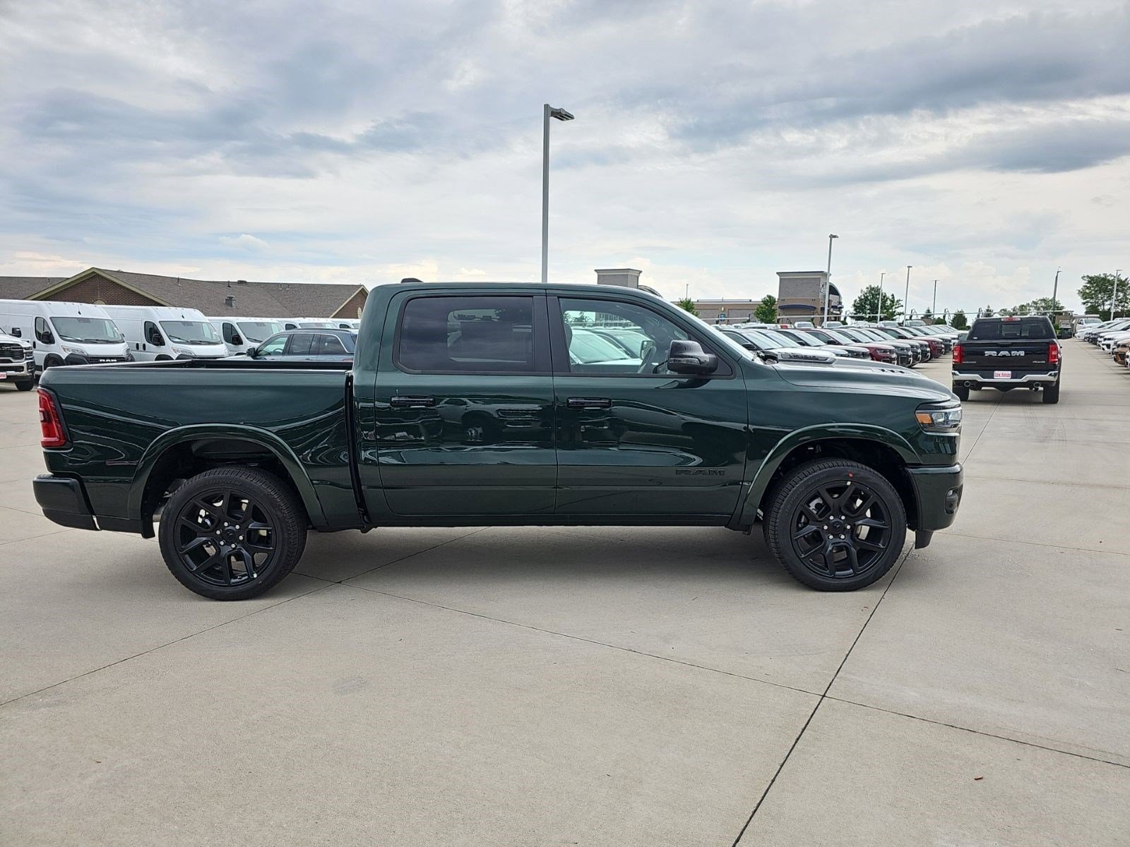 New 2026 Serrano Green Metallic Ram Laramie image 6