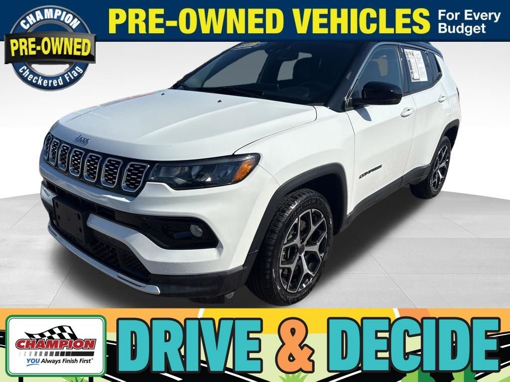 Used 2025 White Jeep Limited image 1