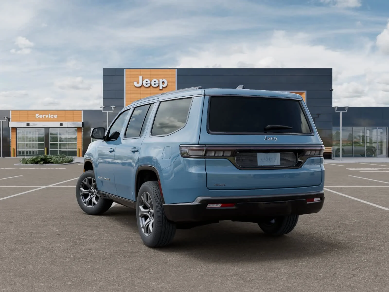 New 2026 Steel Blue Jeep Limited Altitude image 3
