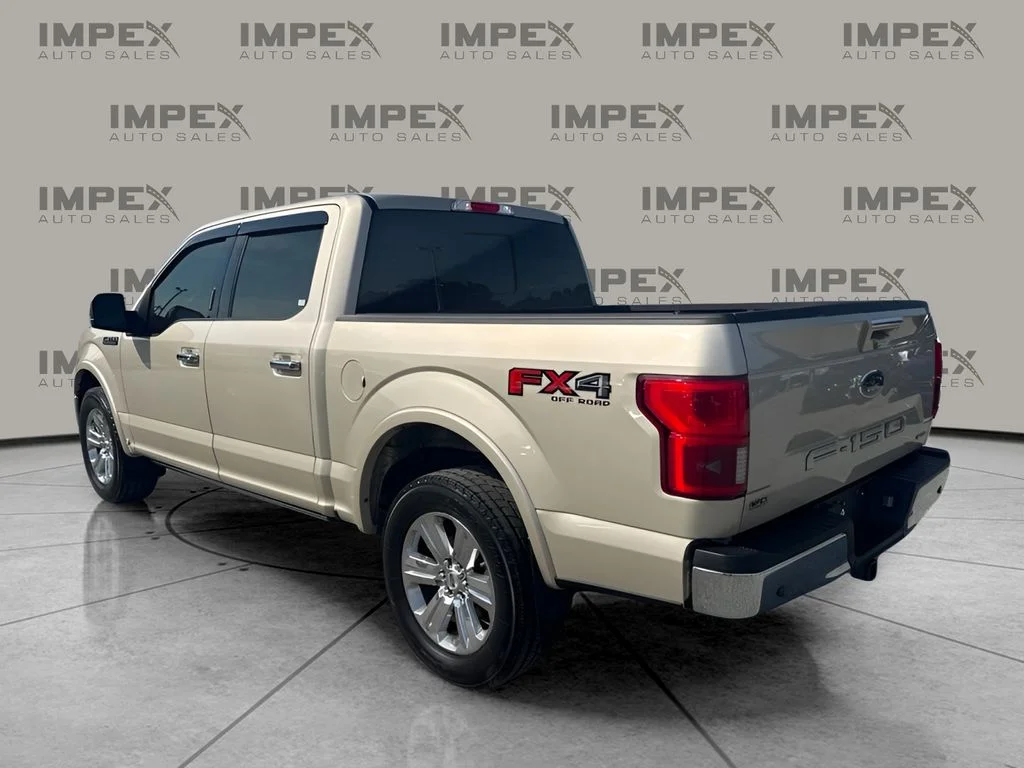 Used 2018 Gold Ford Lariat image 2