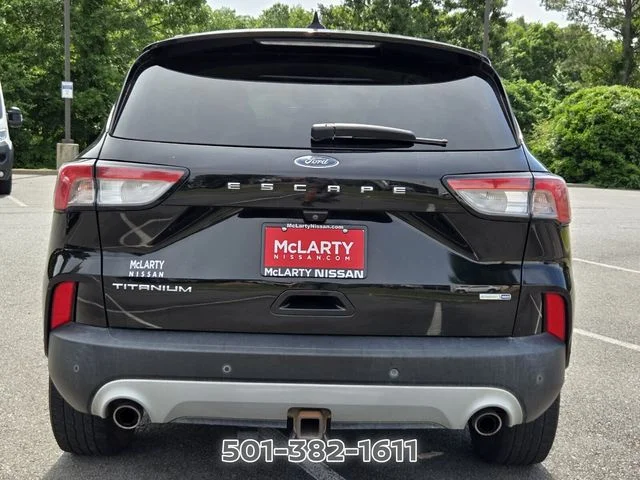 Used 2020 Black Ford Titanium image 4