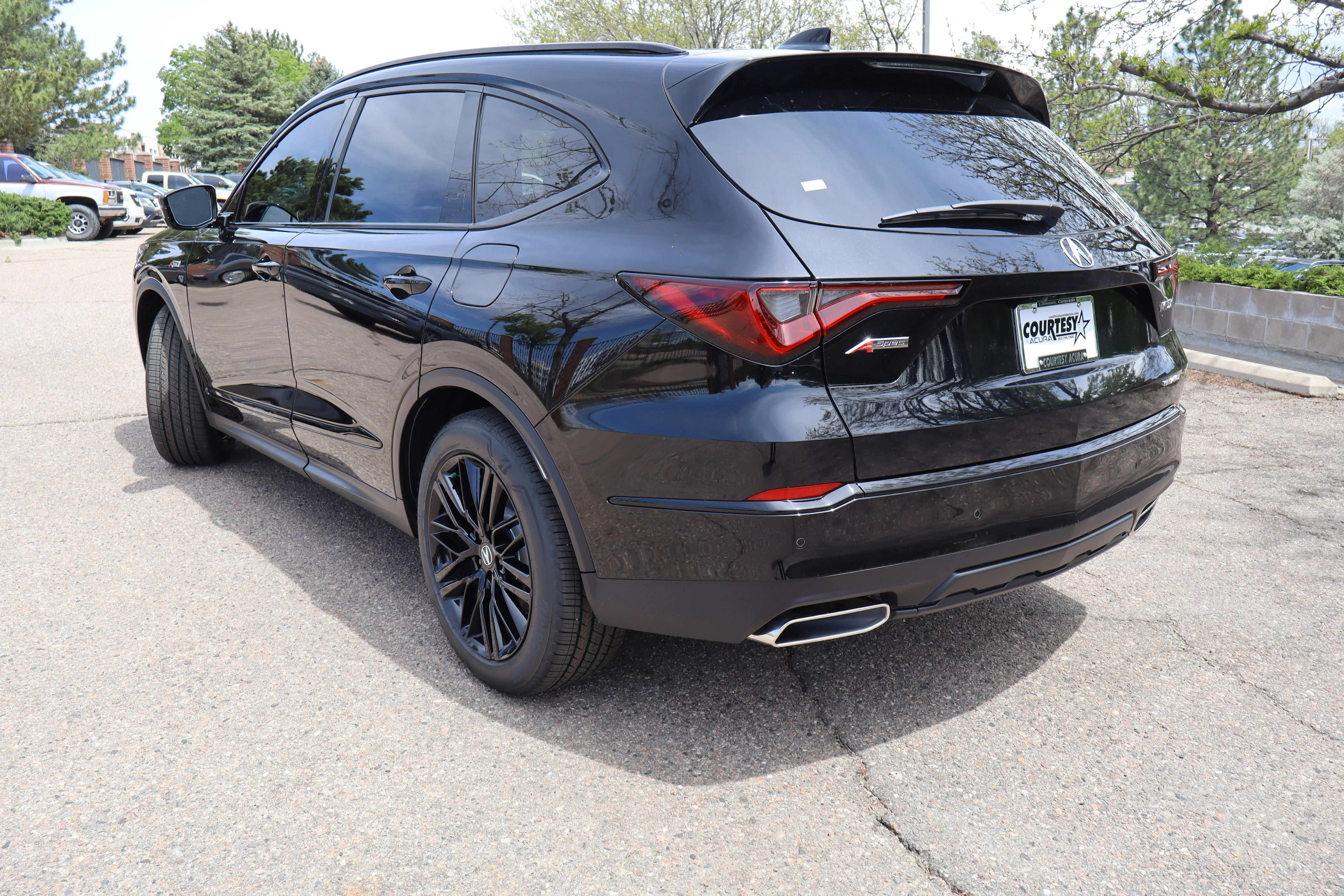 New 2026 Majestic Black Pearl Acura w/A-Spec Advance Package image 4