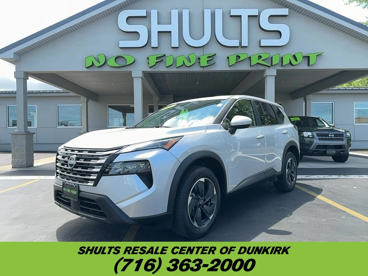 Used 2025 Brilliant Silver Metallic Nissan SV image 1