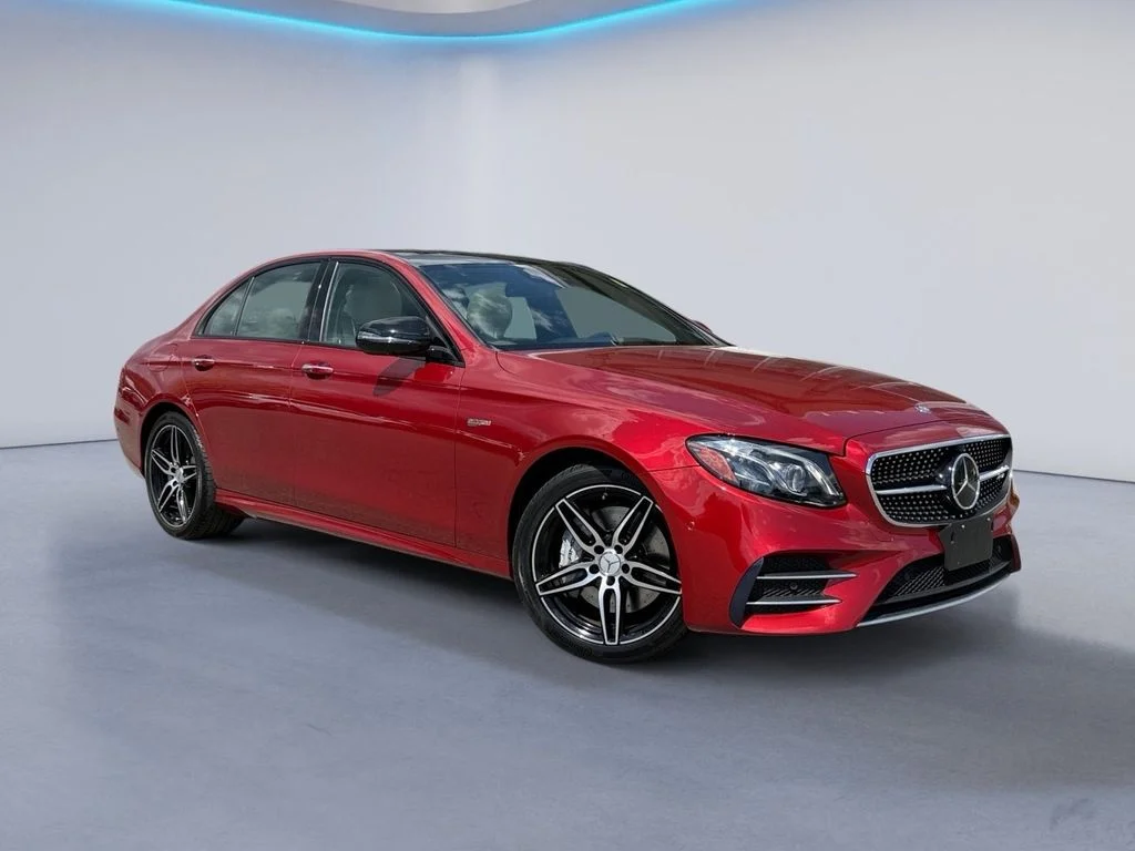 Used 2017 Hyacinth Red Mercedes-Benz E43 AMG® 4MATIC image 2