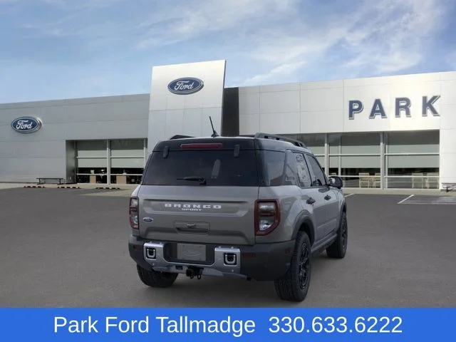 New 2025 Carbonized Gray Metallic Ford Outer Banks image 8