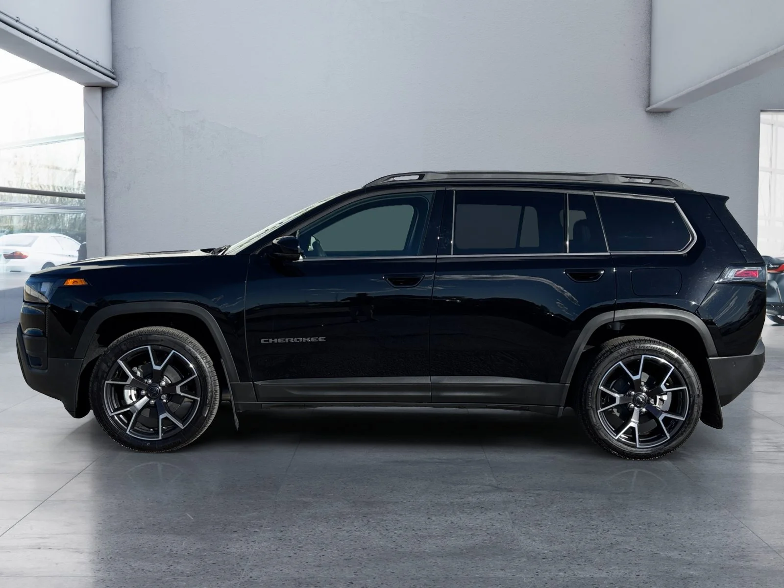 New 2026 Diamond Black Crystal Pearl Jeep Overland image 2