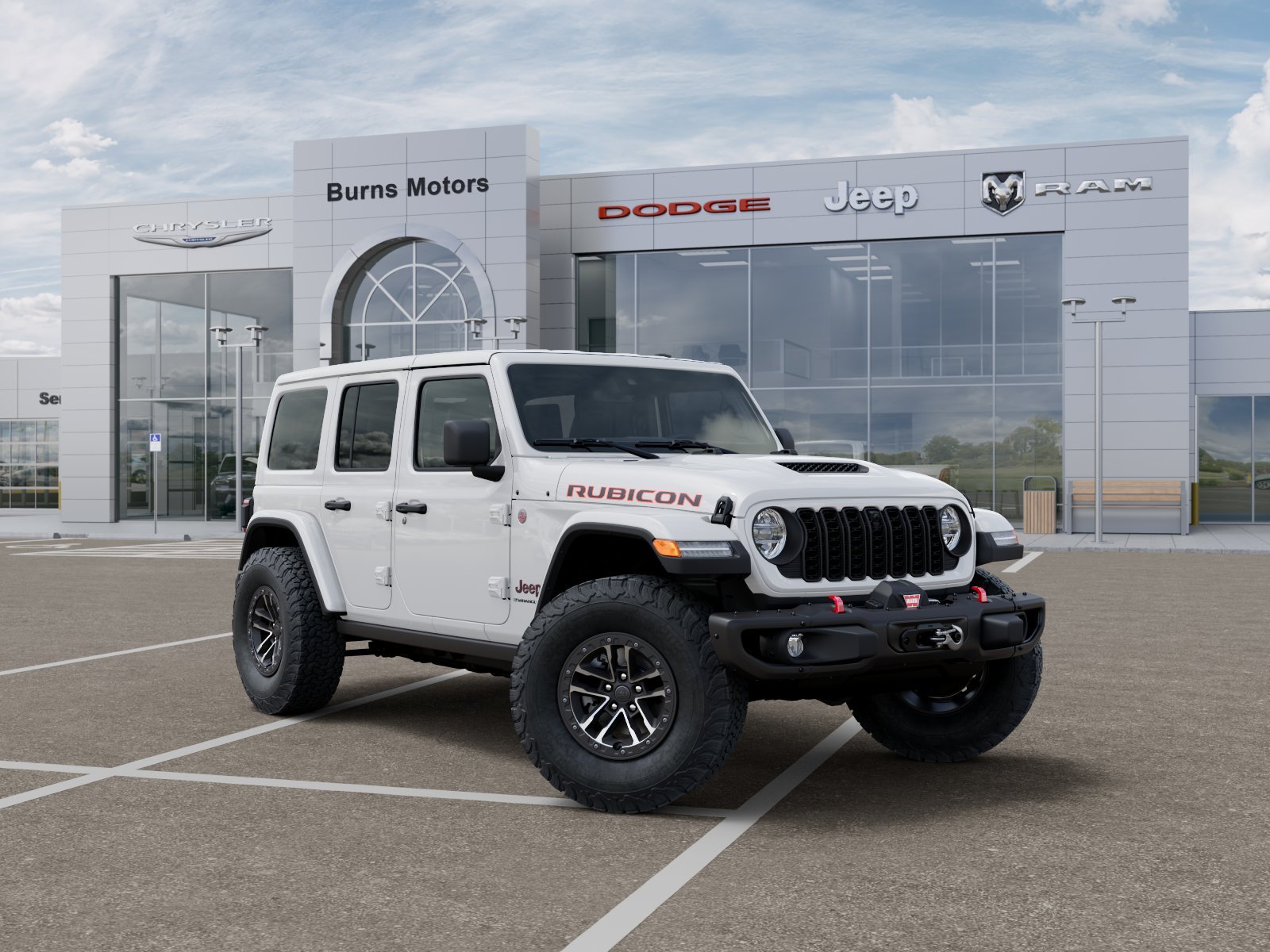 New 2026 Bright White Clearcoat Jeep Rubicon X 4-Door image 31