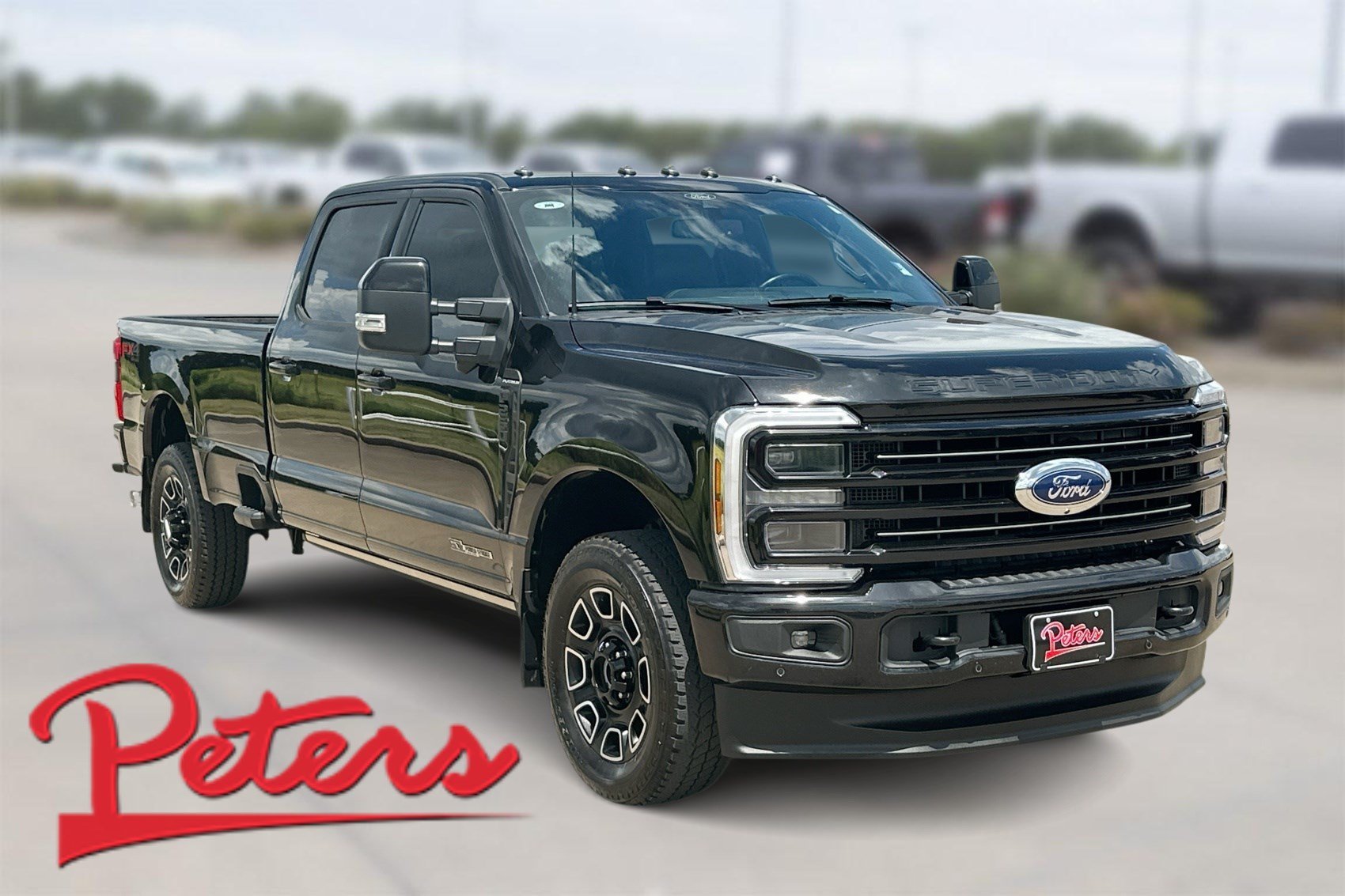 Used 2025 Black Ford Platinum image 1