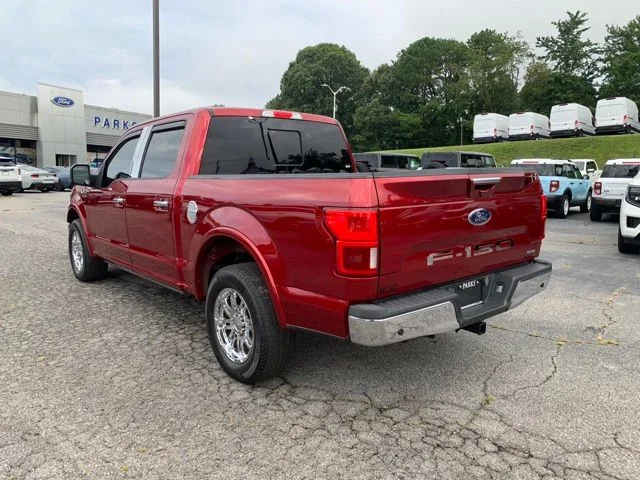 Used 2019 Ruby Red Metallic Tinted Clearcoat Ford Lariat image 6